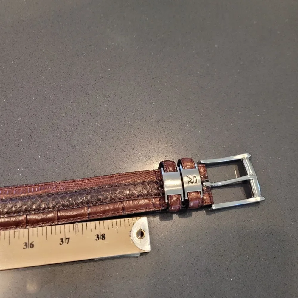Stacy Adam's  sz 38 genuine leather belt